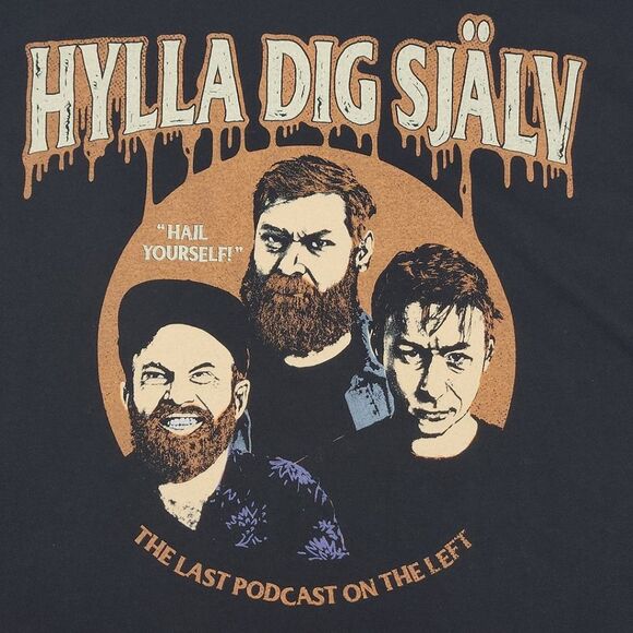 The Last Podcast On The Left Graphic T-Shirt Tee Mens Size XL Hylla Dig Sjalv - Picture 2 of 6